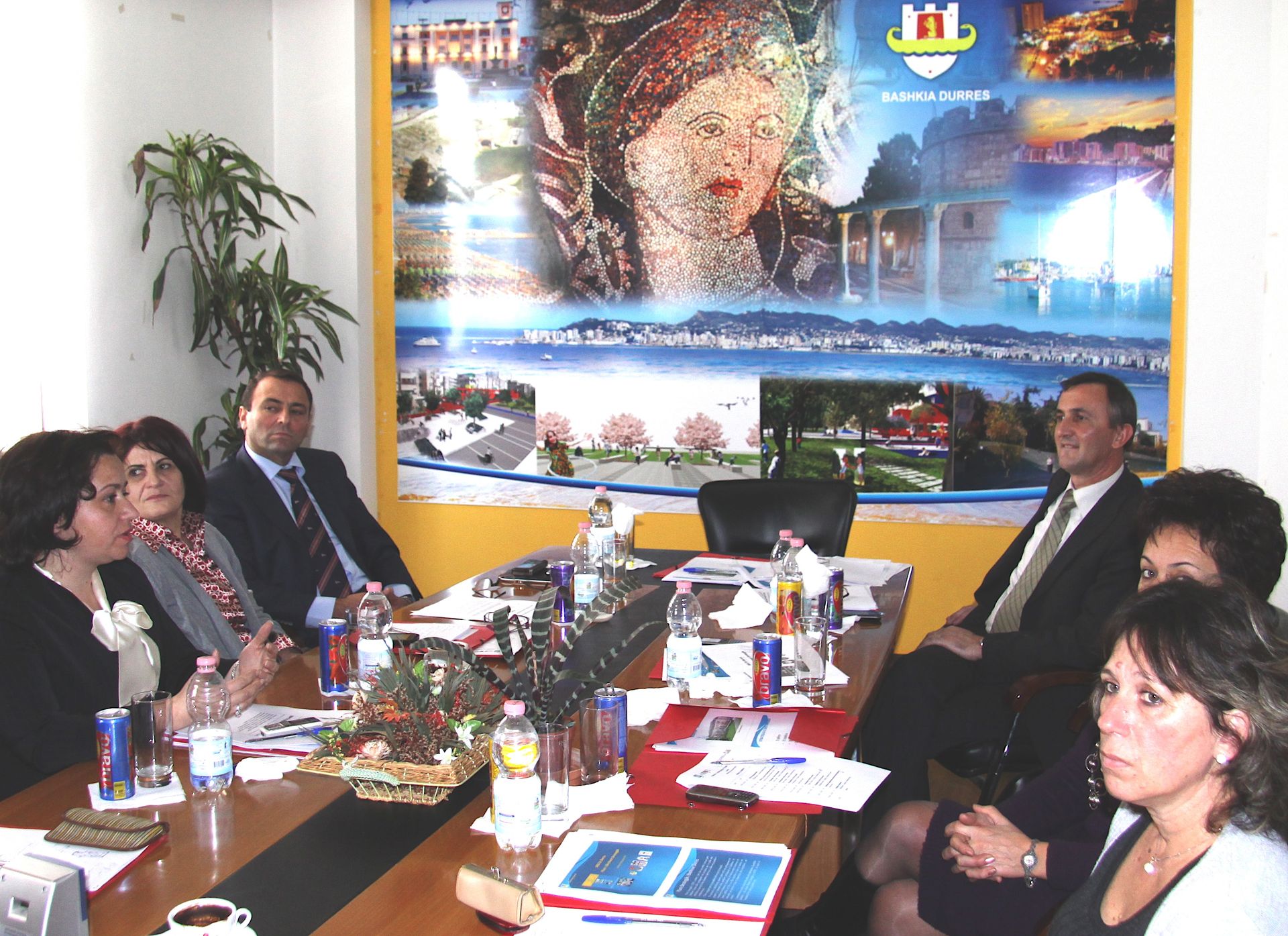 Meeting with Durrës Municipality officials